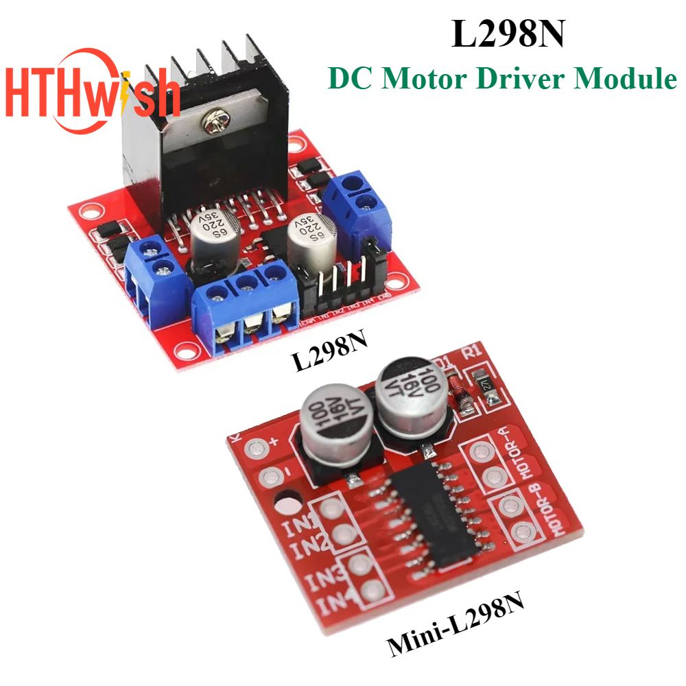 L298N Motor Driver - Módulo controlador de Motor CC L298N,