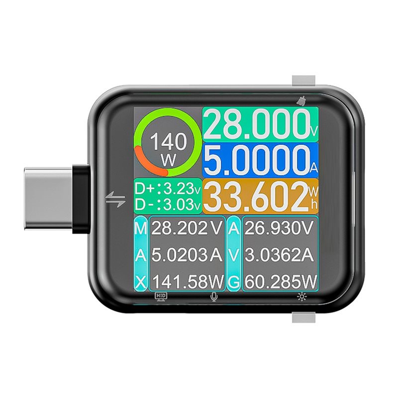 Logic Analyzer Usb - Probador USB A20F-T3, medidor de decibelios