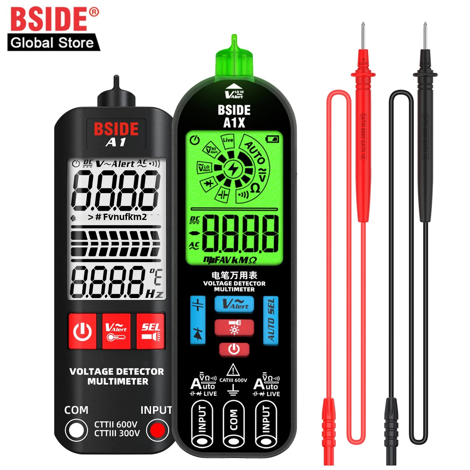 Logic Analyzer Usb - Multímetro Digital inteligente BSIDE A1/A1X, probador