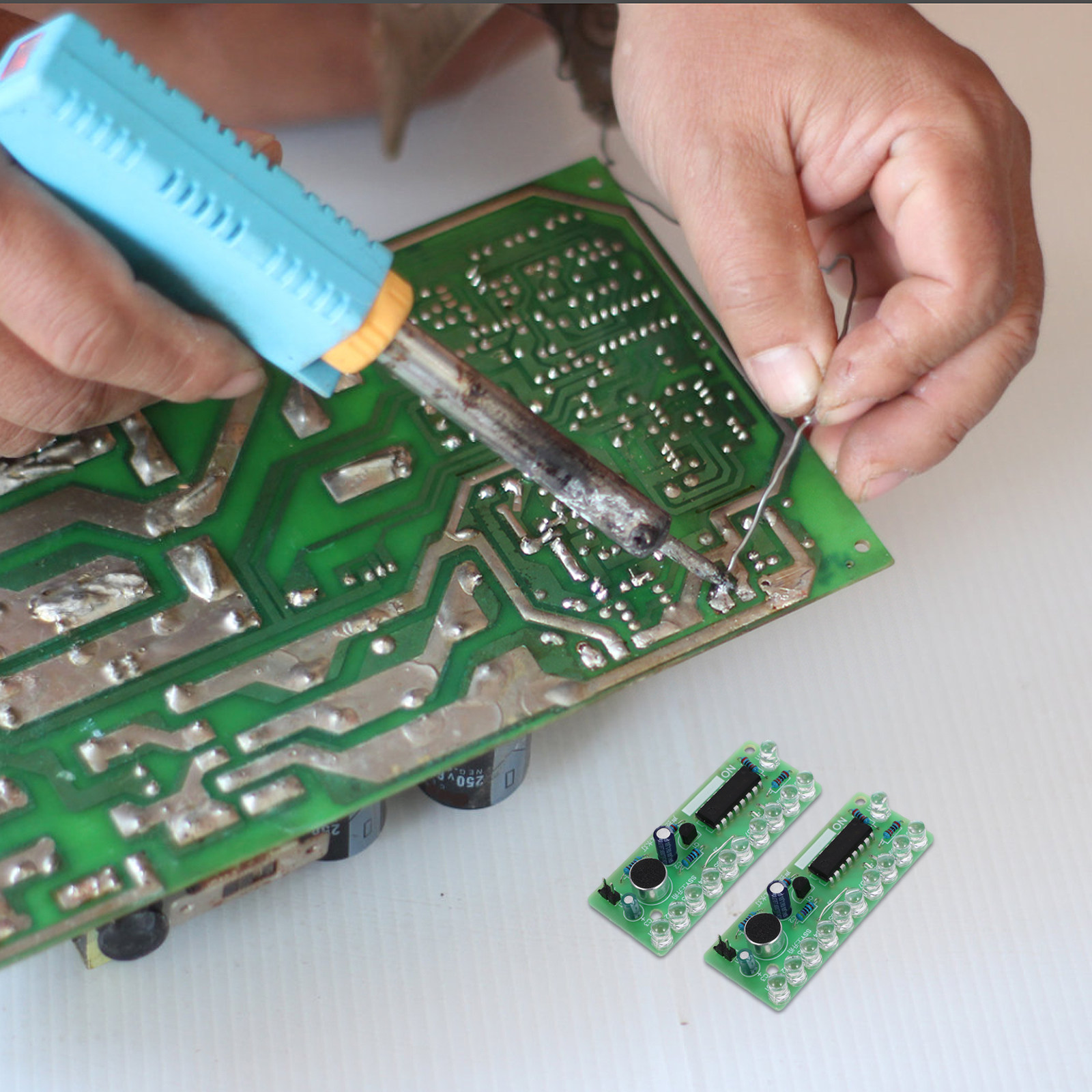 Diy Electronics Board - Kit de Soldadura con Luz LED