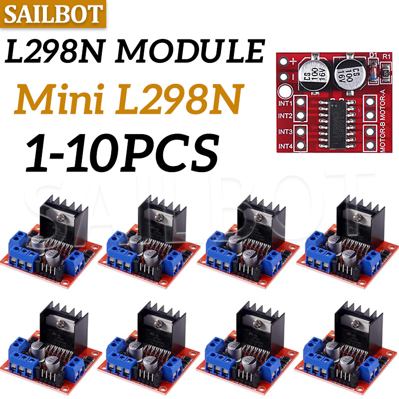 L298N Motor Driver - 1/5/10 Uds L298N controlador de Motor