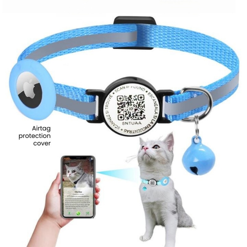 Diy Electronics Location - Collar antipérdida para gatos con identificación