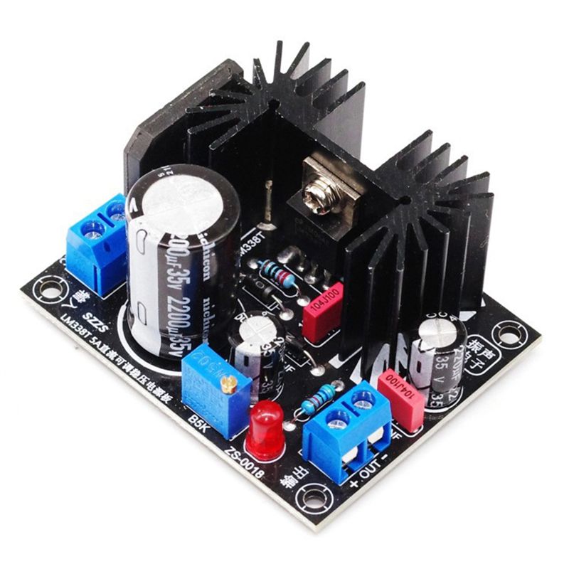 Diy Electronics Board - Fuente de Alimentación Lineal Regulada Ajustable