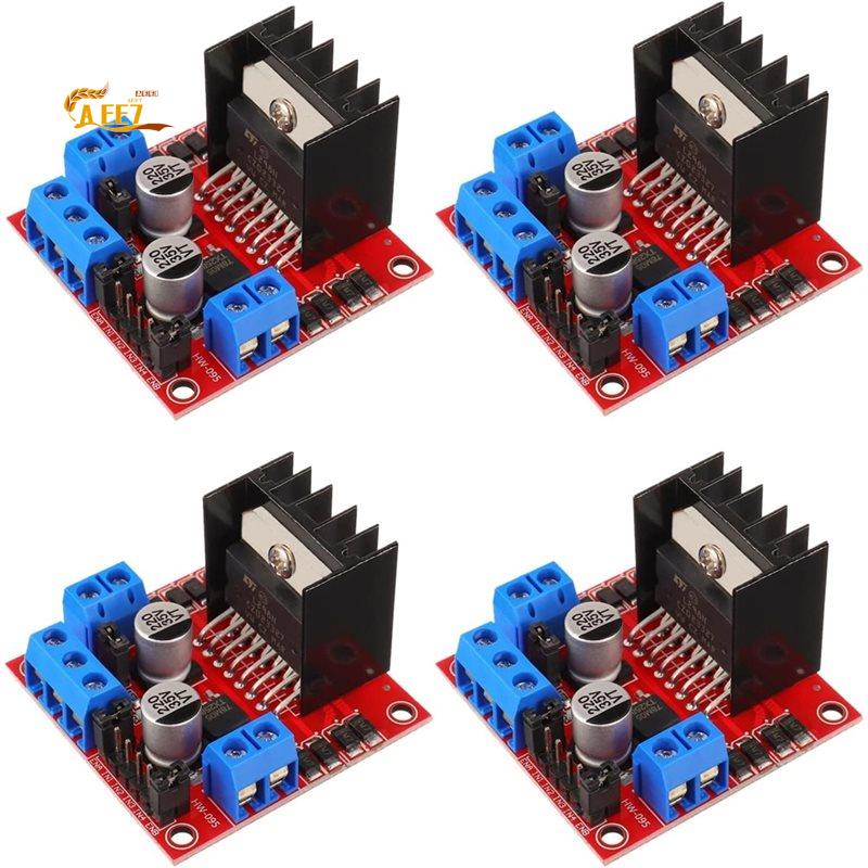 L298N Motor Driver - AEE7-4 Placa controladora de motor L298N,