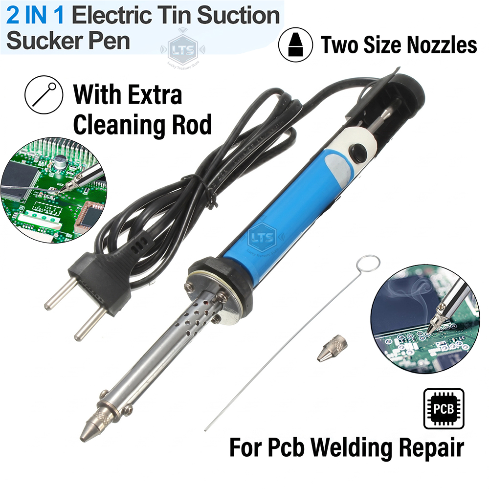 Desoldering Pump Solder - Herramienta de Soldadura Eléctrica con Bomba