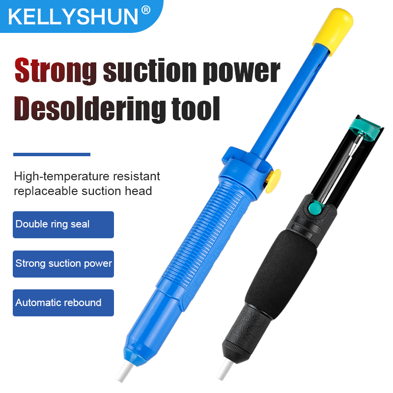 Desoldering Pump Solder - Bomba desoldadora KELLYSHUN, extractor de soldadura