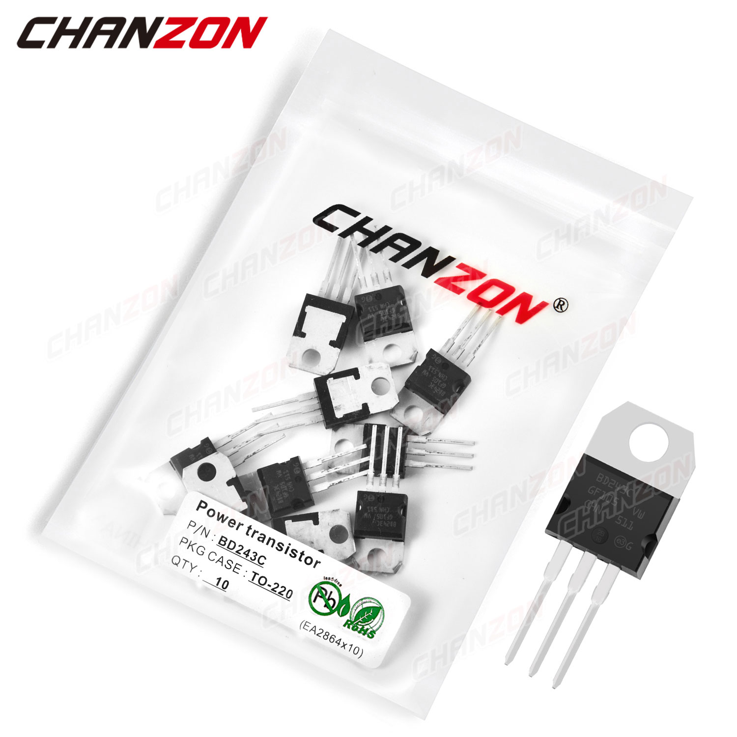 Diy Electronics For Sale - Transistor de potencia BD243C TO-220 BD243,