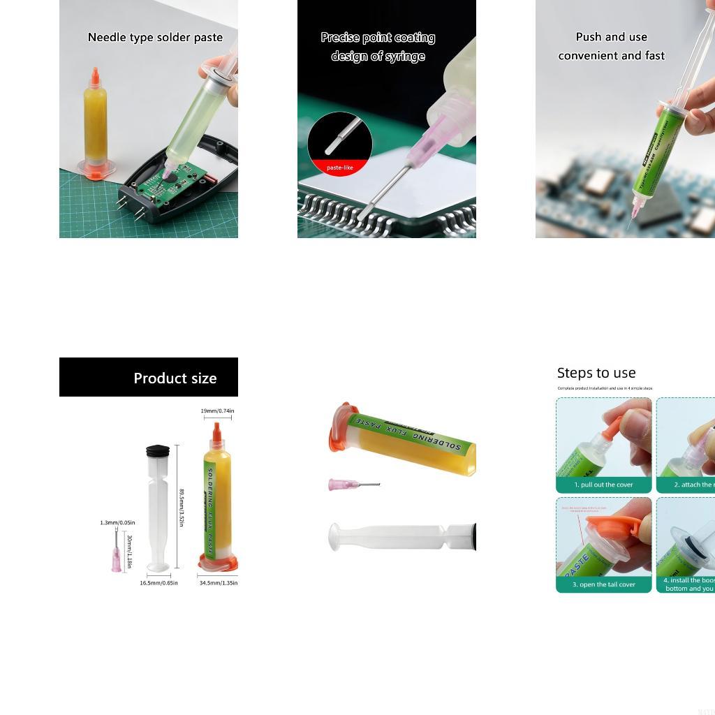 Diy Electronics Flux - Pasta fundente para soldar 10Ml con