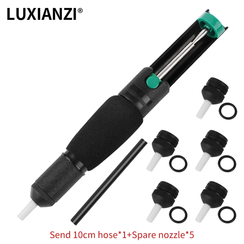 Desoldering Pump Solder - LUXIANZI-bomba de succión para desoldar, pistola