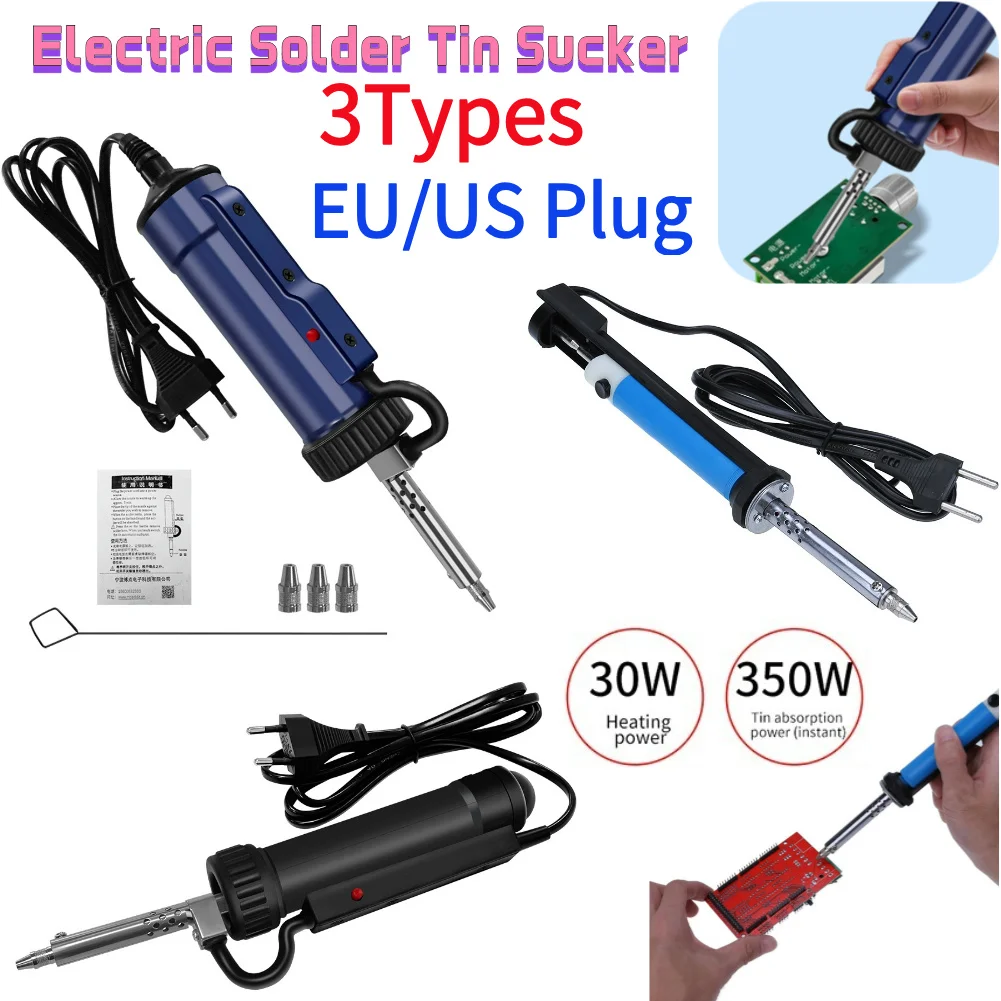 Desoldering Pump Solder - Succionador automático de estaño para BBT-580,