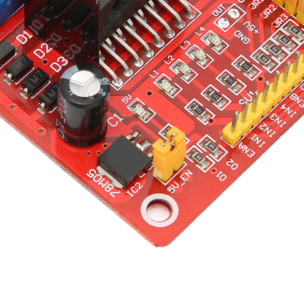 Módulo Controlador de Motor Pa - L298N Motor Driver reseña y precio