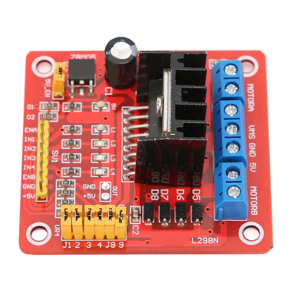 Módulo Controlador de Motor Pa - L298N Motor Driver reseña y precio