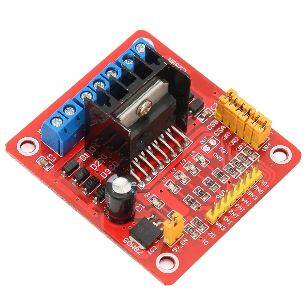 Módulo Controlador de Motor Pa - L298N Motor Driver reseña y precio