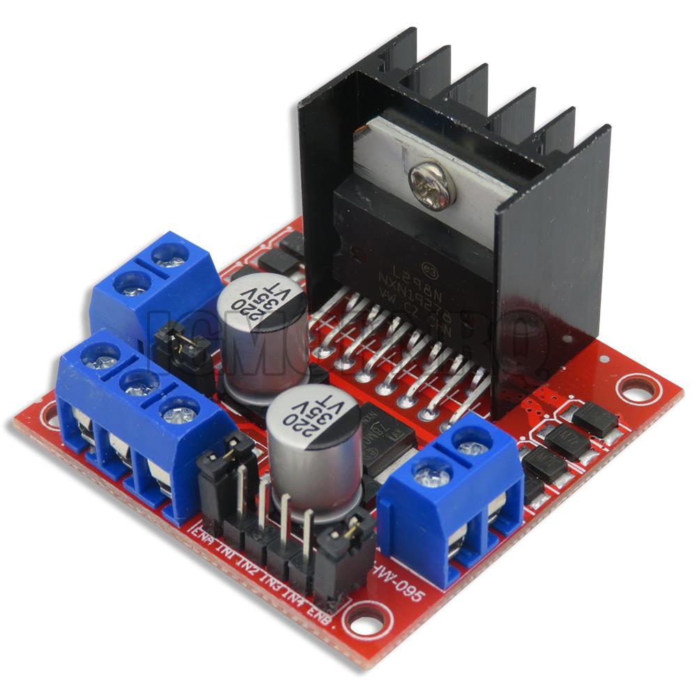 Módulo de placa de controlador - L298N Motor Driver reseña y precio