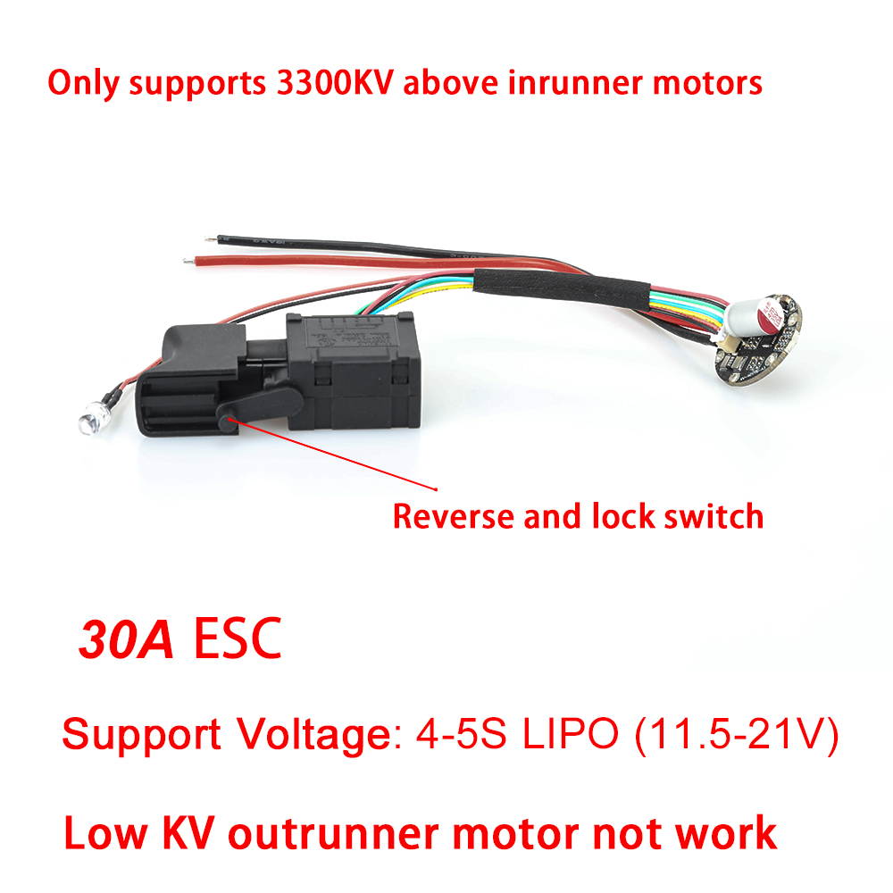 Controlador electrónico de vel - Diy Electronics Motor reseña y precio