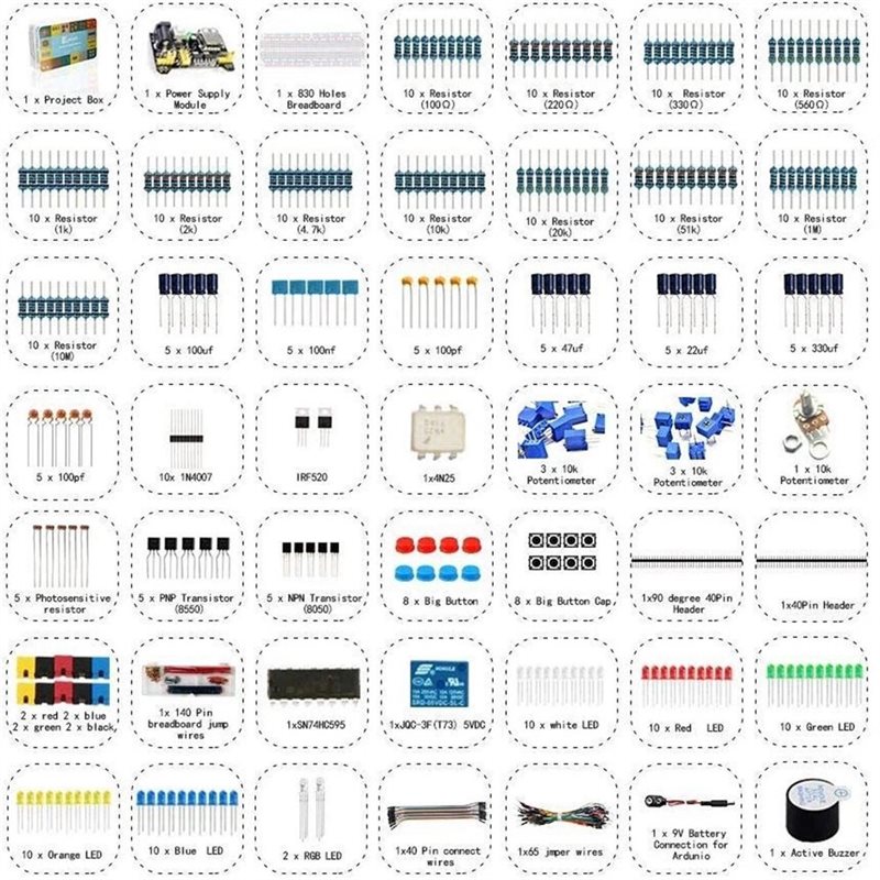 Nuevo Diseño~ Kit Súper Comple - Diy Electronics Board reseña y precio