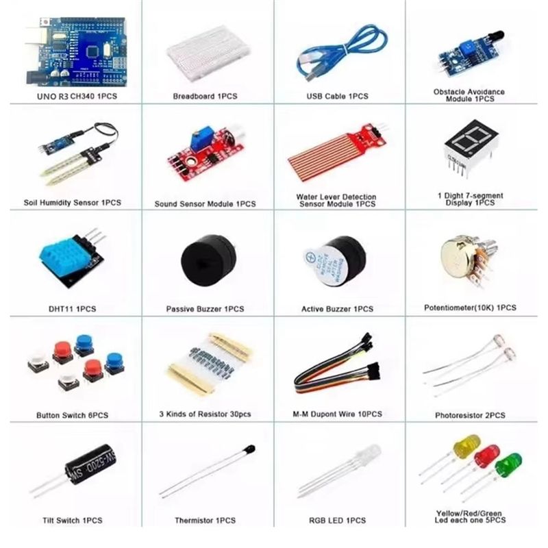 【Compre Ahora】Kit de Iniciació - Diy Electronics Shop reseña y precio
