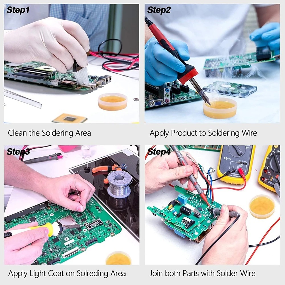 Nueva Pasta de Soldadura para  - Diy Electronics Flux reseña y precio