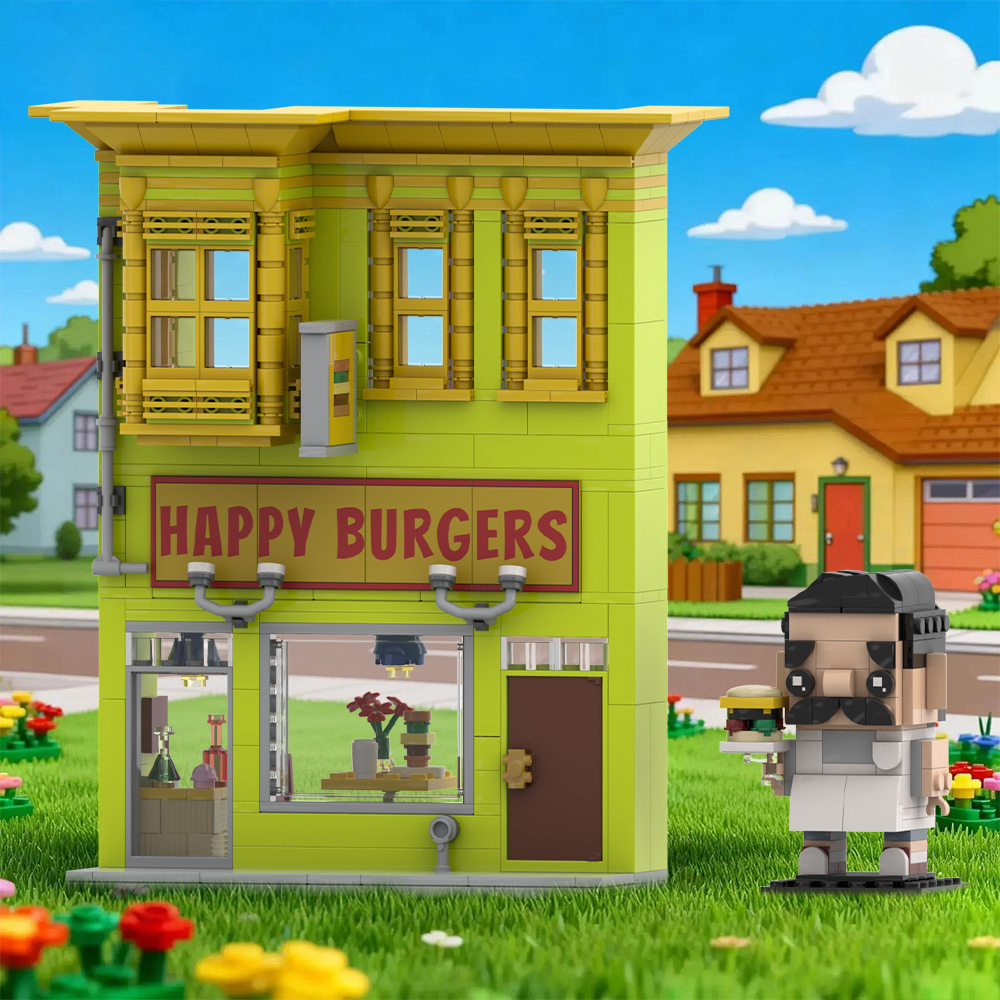 Gobricks MOC Bobs Burgers, Blo - Diy Electronics Shop reseña y precio