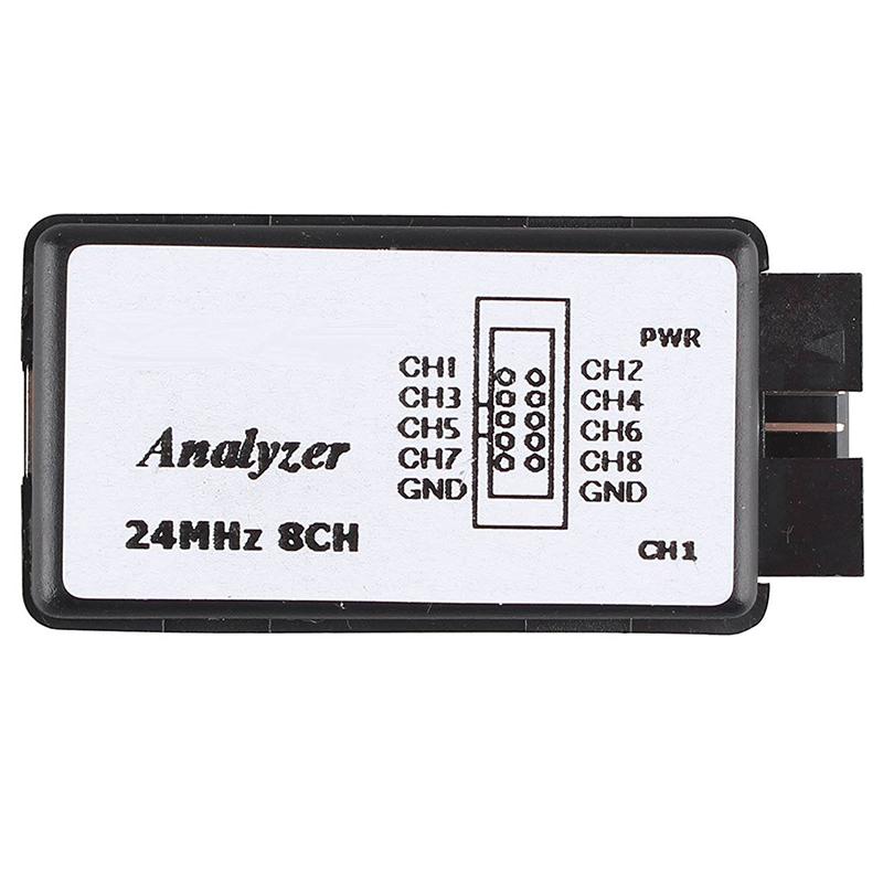 Analizador lógico USB, 24MHz,  - Logic Analyzer Usb reseña y precio