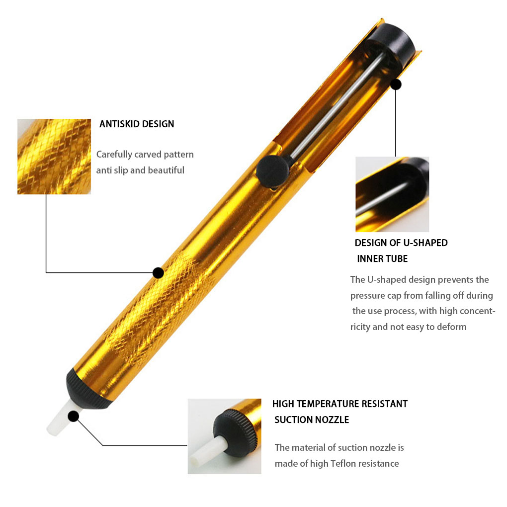 Bomba desoldadora de Metal de  - Desoldering Pump Solder reseña y precio