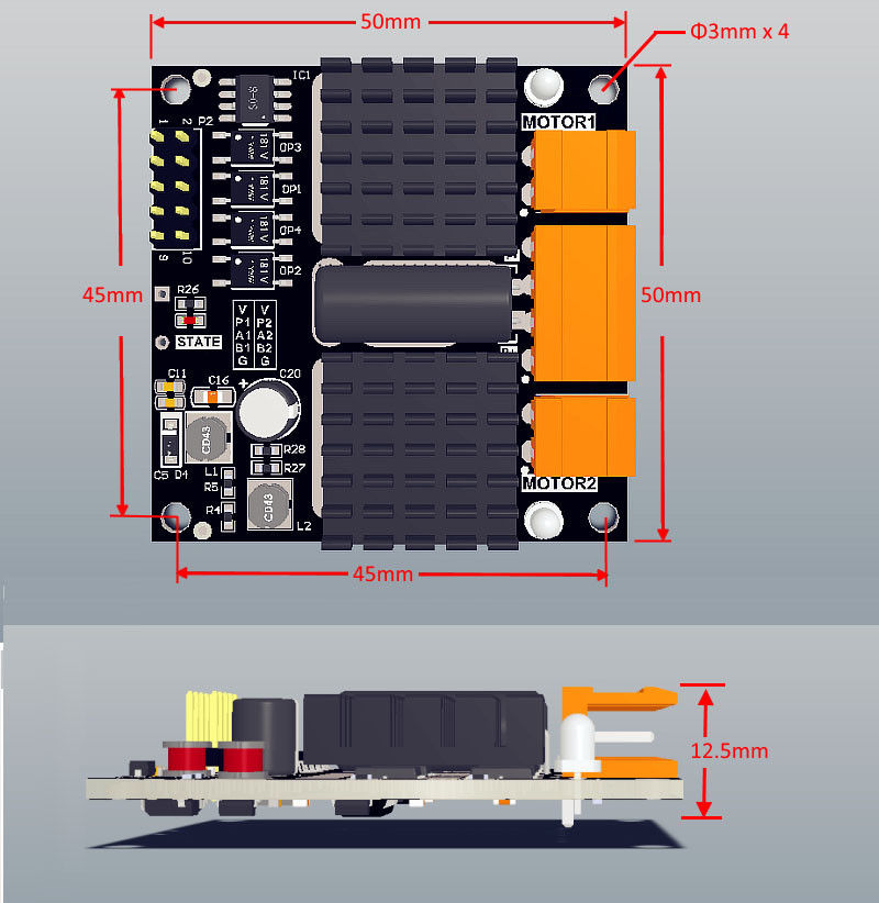 Módulo de control de motor de  - L298N Motor Driver reseña y precio