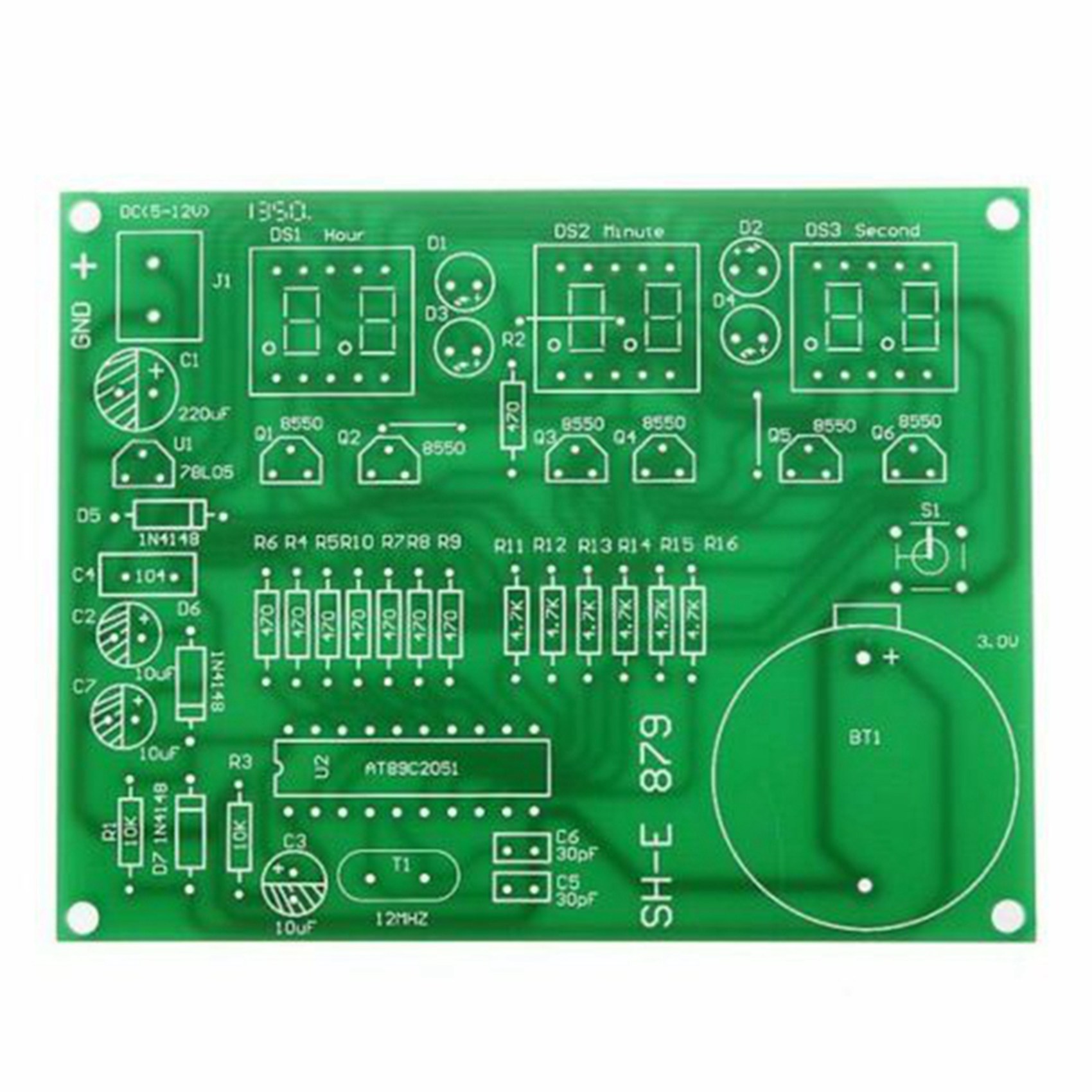 Kit de Reloj Electrónico con P - Diy Electronics Flux reseña y precio