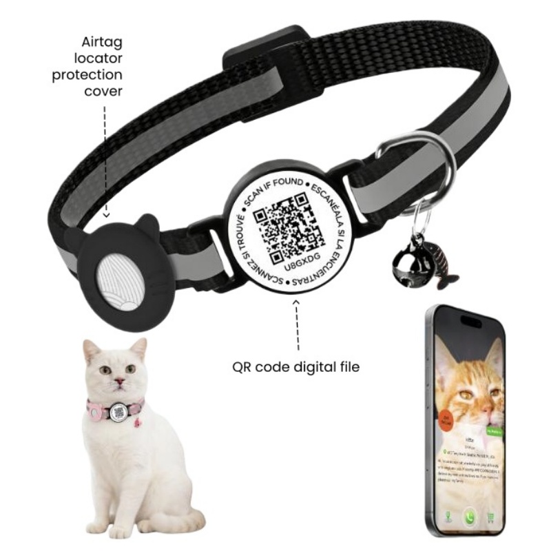 Collar antipérdida para gatos  - Diy Electronics Location reseña y precio