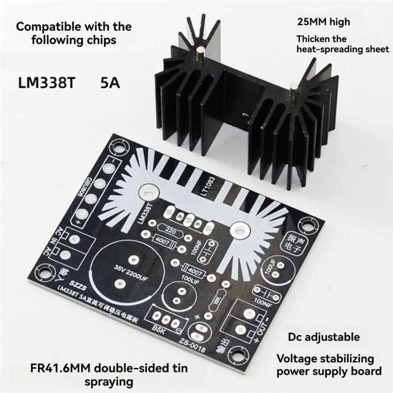 Fuente de Alimentación Lineal  - Diy Electronics Board reseña y precio