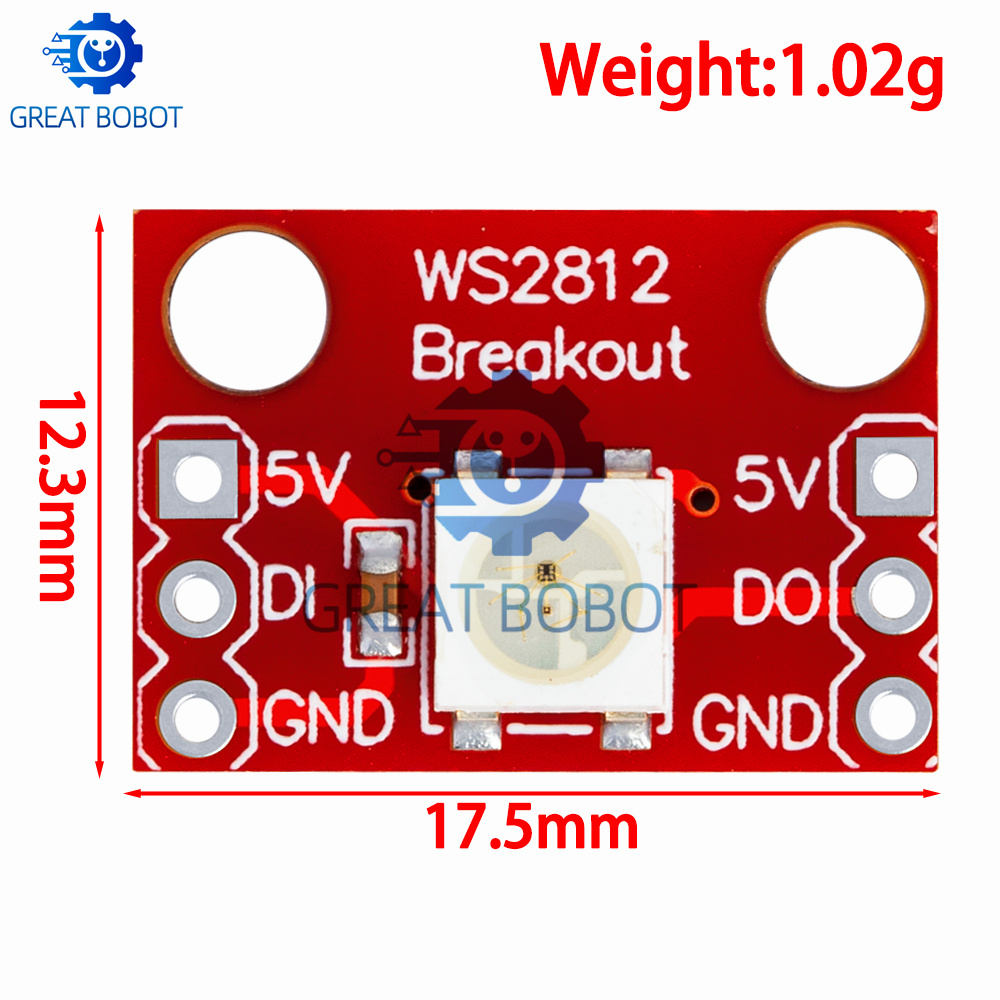 Módulo LED RGB WS2812 5050, Pl - Diy Electronics Address reseña y precio