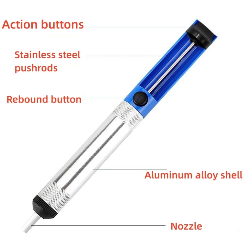 Bomba desoldadora de aluminio, - Desoldering Pump Solder reseña y precio