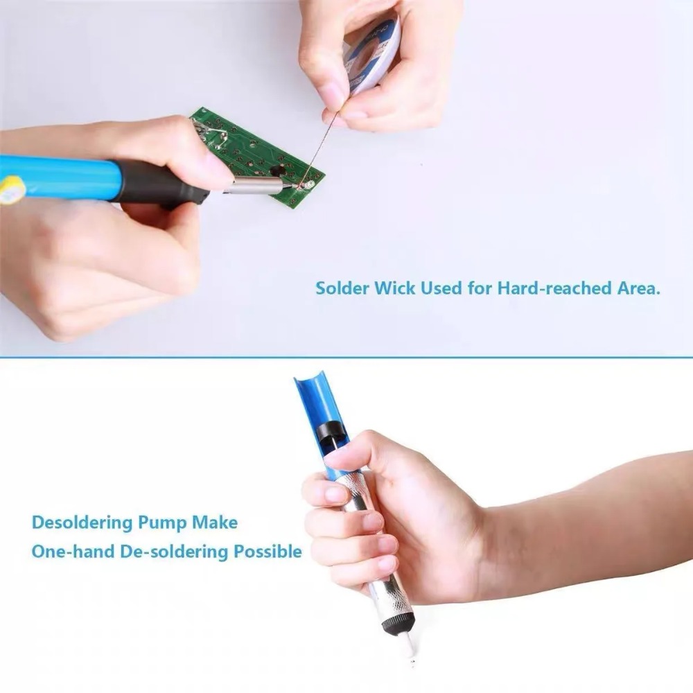 Bomba desoldadora de aluminio, - Desoldering Pump Solder reseña y precio