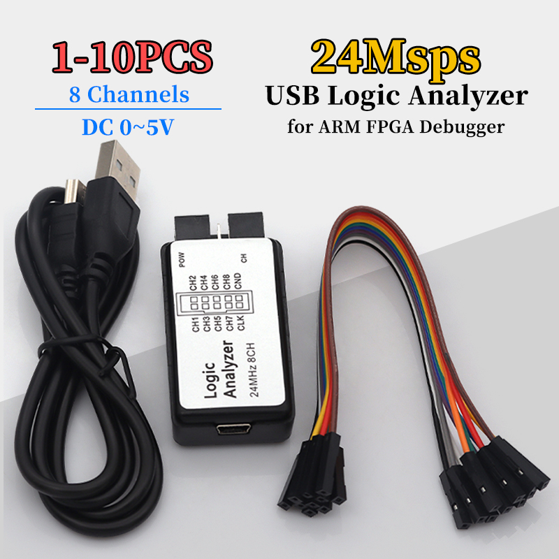 Analizador Lógico USB para Mic - Logic Analyzer Usb reseña y precio