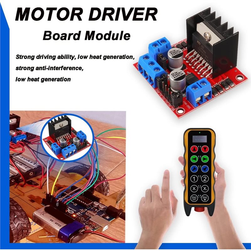 AEE7-4 Placa controladora de m - L298N Motor Driver reseña y precio