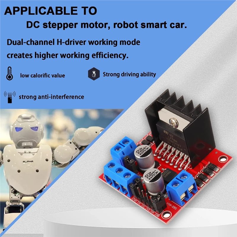 AEE7-4 Placa controladora de m - L298N Motor Driver reseña y precio