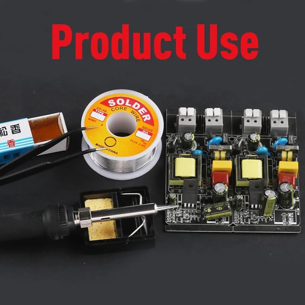 Alambre de soldadura de estaño - Diy Electronics Flux reseña y precio