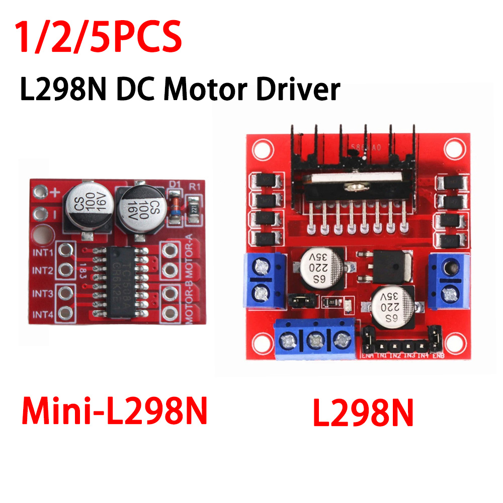 1-5 unidades Módulo de placa c - L298N Motor Driver reseña y precio