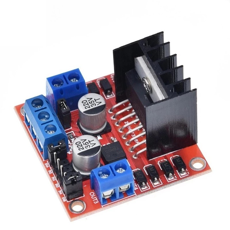 Placa controladora de controla - L298N Motor Driver reseña y precio