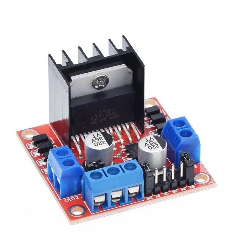 Placa controladora de controla - L298N Motor Driver reseña y precio
