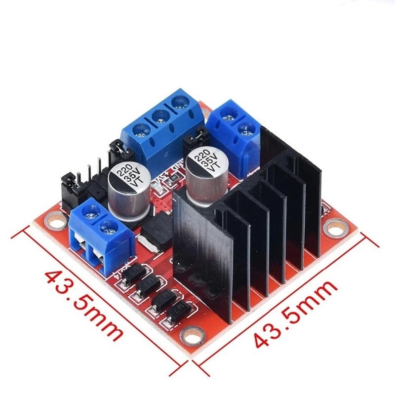 Placa controladora de controla - L298N Motor Driver reseña y precio