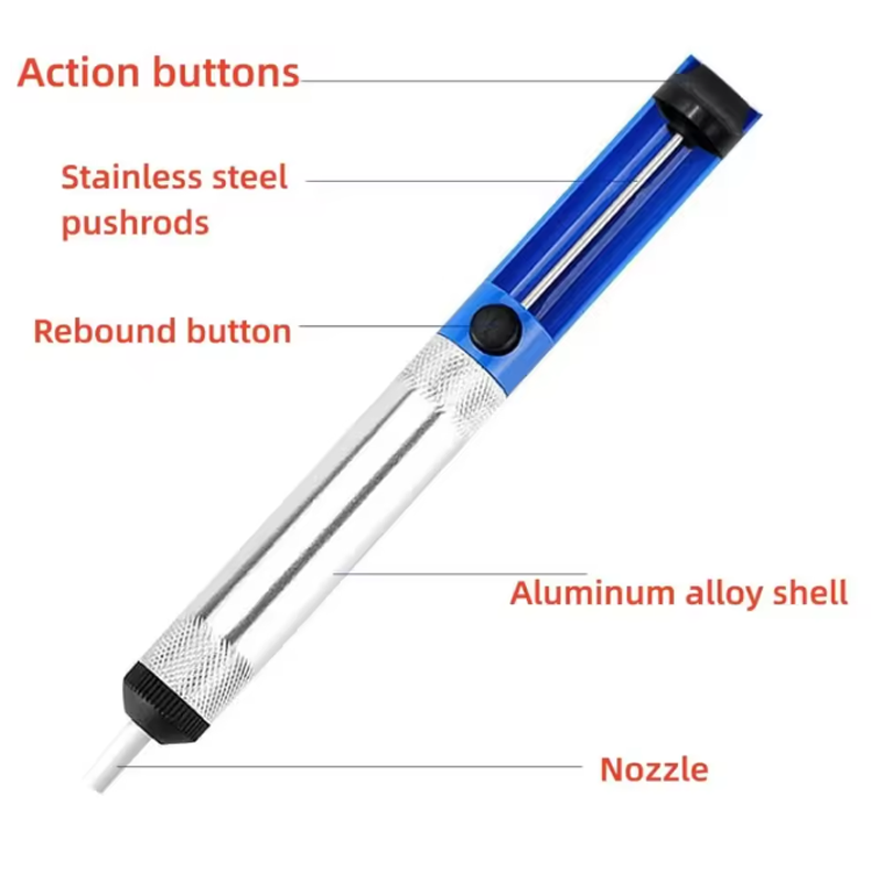 Bomba desoldadora de aluminio, - Desoldering Pump Solder reseña y precio