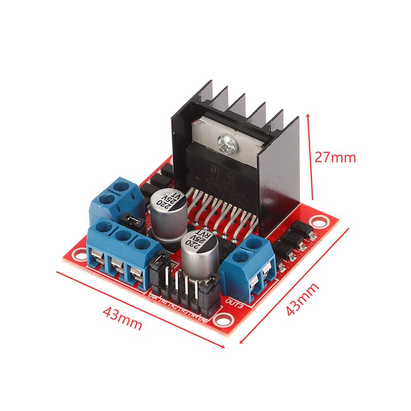 Motor paso a paso L298N, Robot - L298N Motor Driver reseña y precio